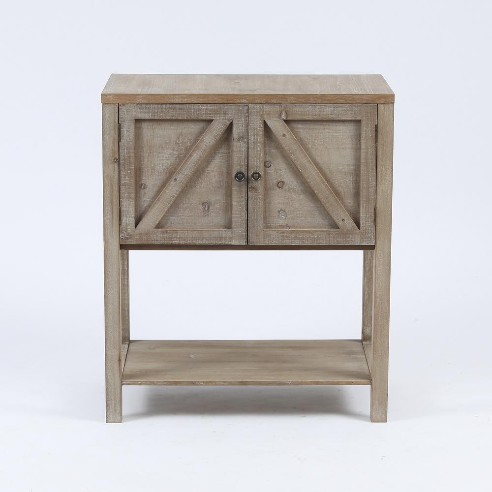 Kings Brand Furniture White Winona 2 Door Metal Buffet Accent Storage Cabinet