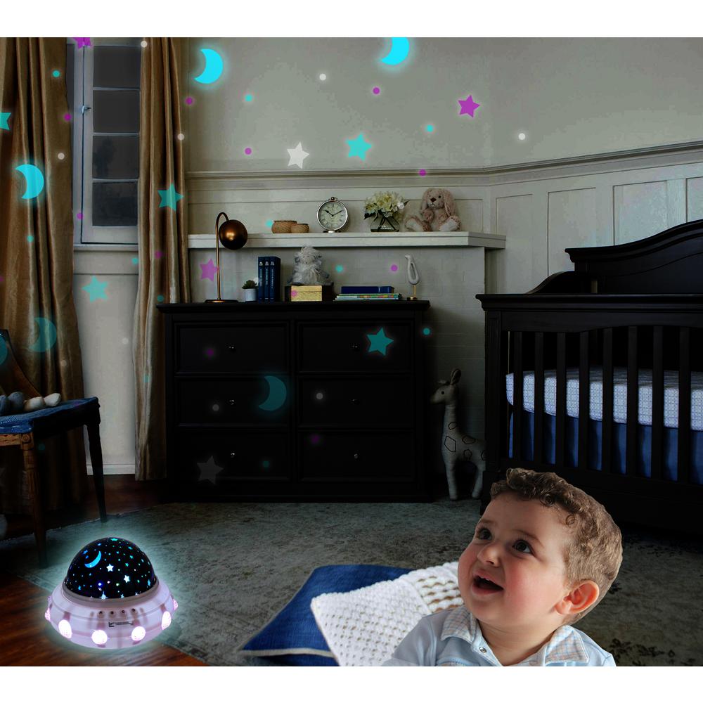 linsay kids smart led night light projector lamp