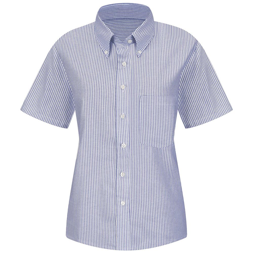 women's white oxford button down collar shirts