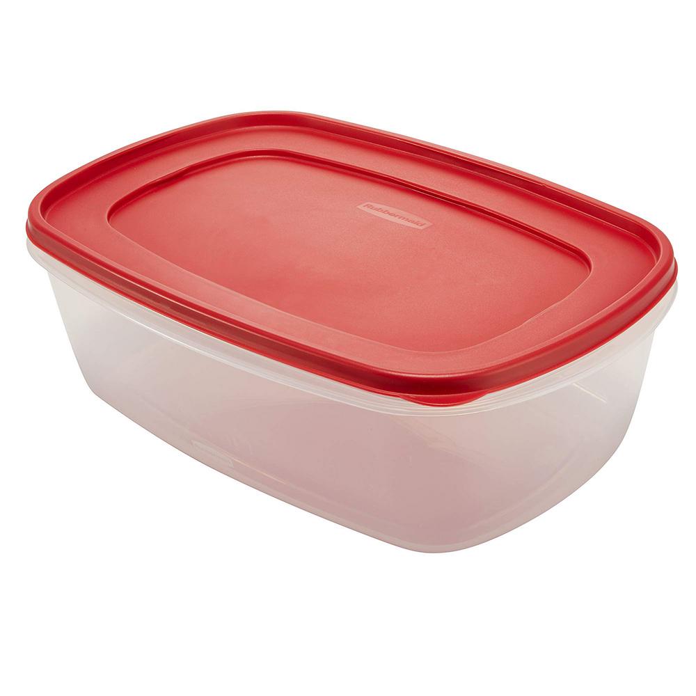 Rubbermaid 2.5 gal. Easy Find Lids Rectangular Bowl 1777164 - The Home ...