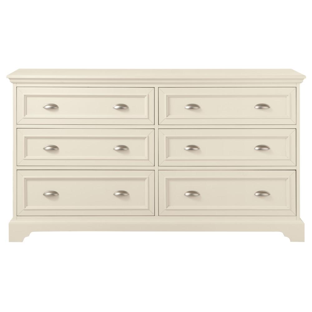  Home Decorators Collection Sadie  6 Drawer Matte Pearl 