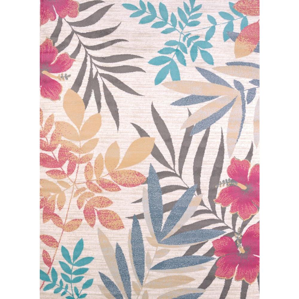 United Weavers Sea Garden Multi 8 Ft X 11 Indoor Area Rug