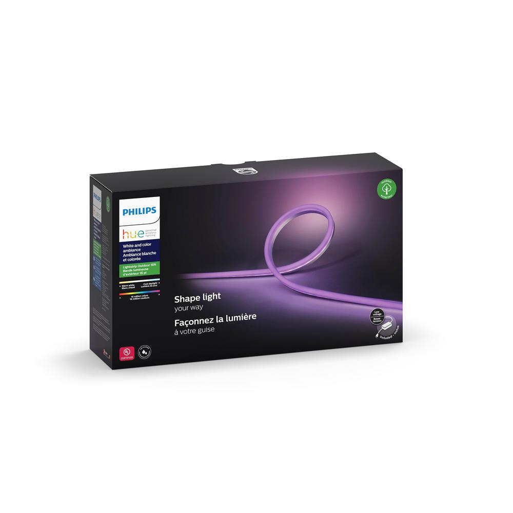 Philips Hue White And Color Ambiance Outdoor Integrated Led Dimmable Hue White And Color Ambiance Outdoor Integrated Led Dimmable Smart 5 M Wireless String Light