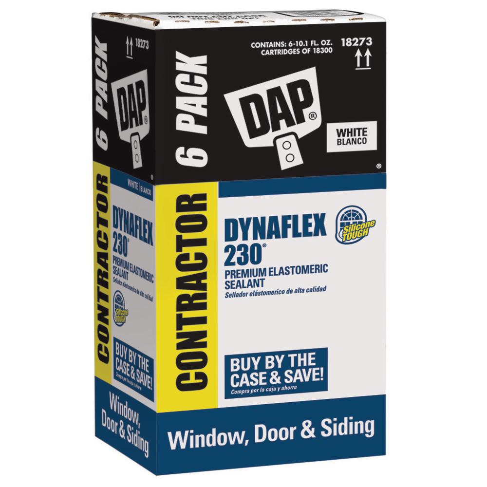 DAP Dynaflex 230 10.1 Fl. Oz. Premium Indoor/Outdoor Sealant (6-Pack ...