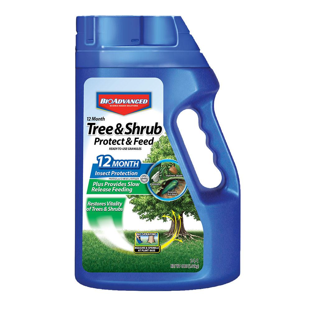 BioAdvanced 4 Lb Tree And Shrub Protect And Feed Granules 701900 The 