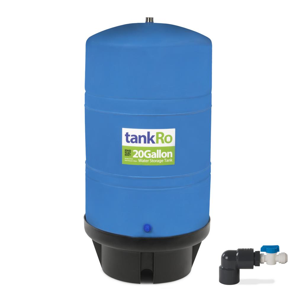 Express Water 20 Gal. RO Expansion Tank Large Reverse Osmosis Water Storage Pressure TankGTS20