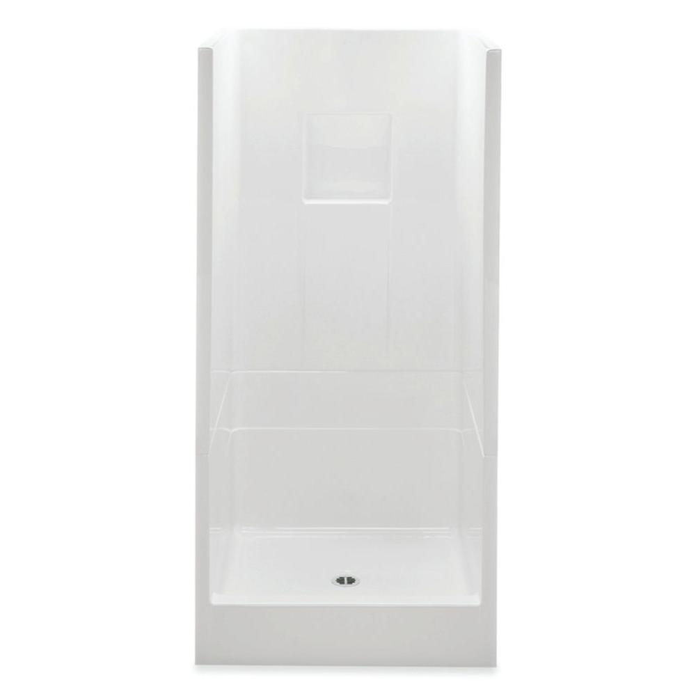 Durastall 32 in. x 32 in. x 75 in. Shower Stall with Standard Base in