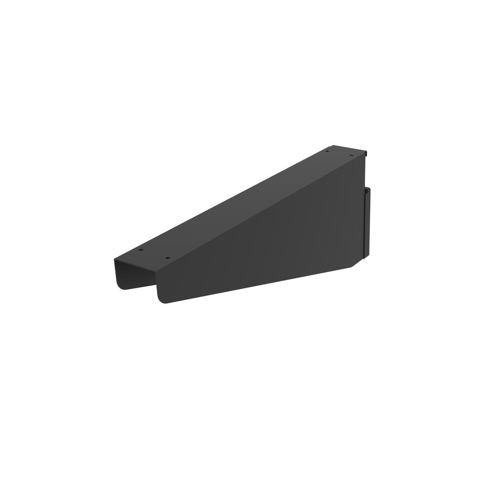 Husky 2 in. Black Shelf Bracket for Wire Shelving90253HWSB The Home Depot