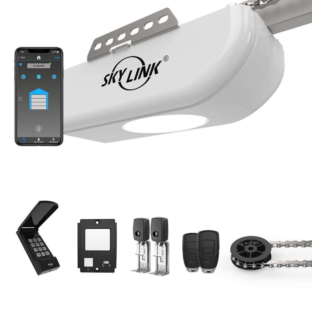 smart home garage door opener