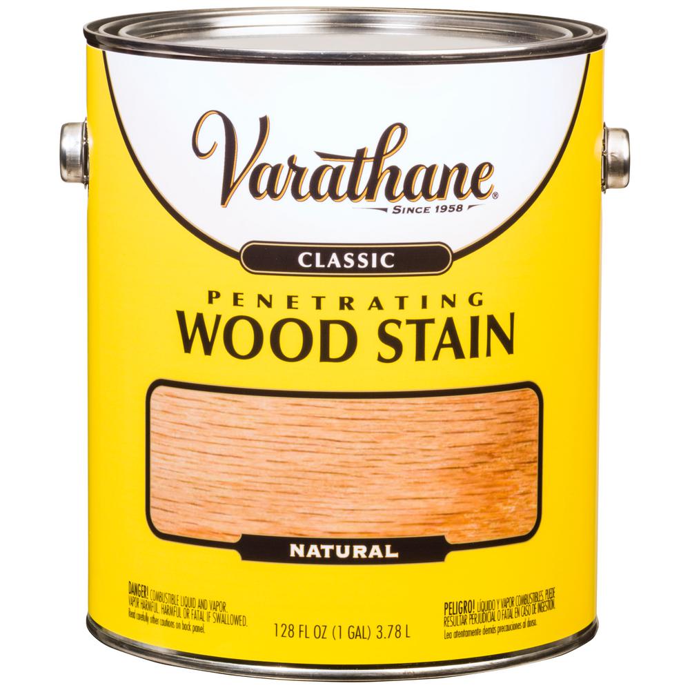 Varathane 8 oz. Natural Classic Wood Interior Stain339725 The Home Depot