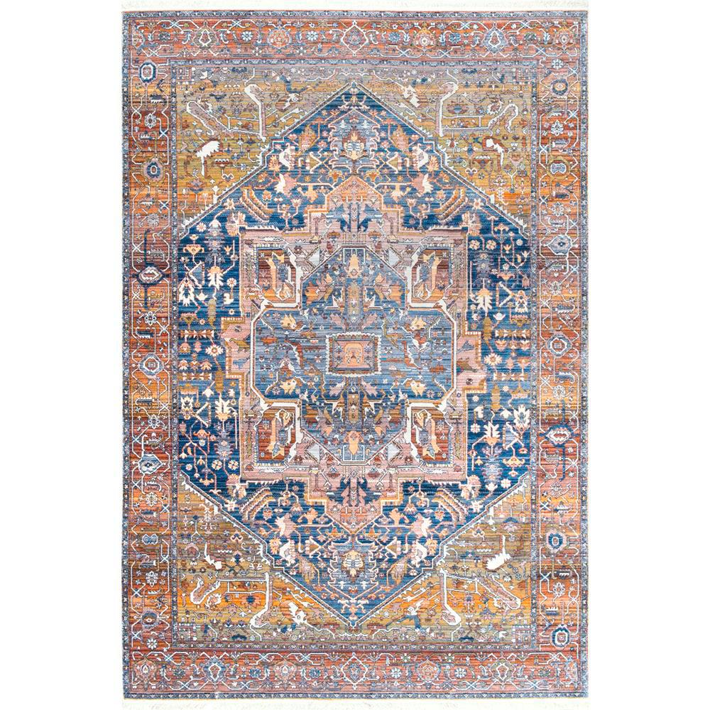 Nuloom Ehtel Medallion Fringe Rust 9 Ft X 12 Area Rug Khmc04a This Review Is From Ehtel Medallion Fringe Rust 3 Ft X 5 Area Rug