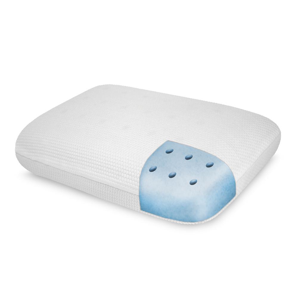 BioPEDIC BioPEDIC Classic Comfort Memory Foam Standard Pillow-90076 ...