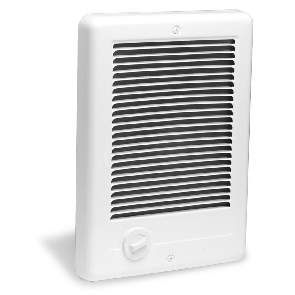 Cadet Com Pak 1 000 Watt 120 Volt Fan Forced In Wall Electric Heater In White