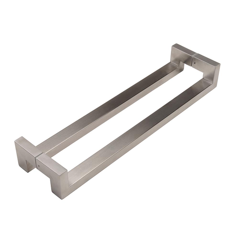 Strongar 13 5 In Rectangular Offset 1 5 In X 1 In Brushed Satin