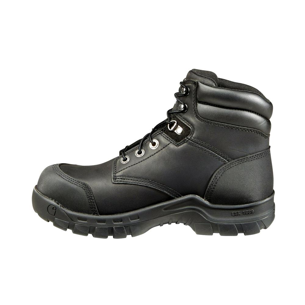 Carhartt Rugged Flex Mens Work Boots Men 9.5 Black Leather Waterproof ...