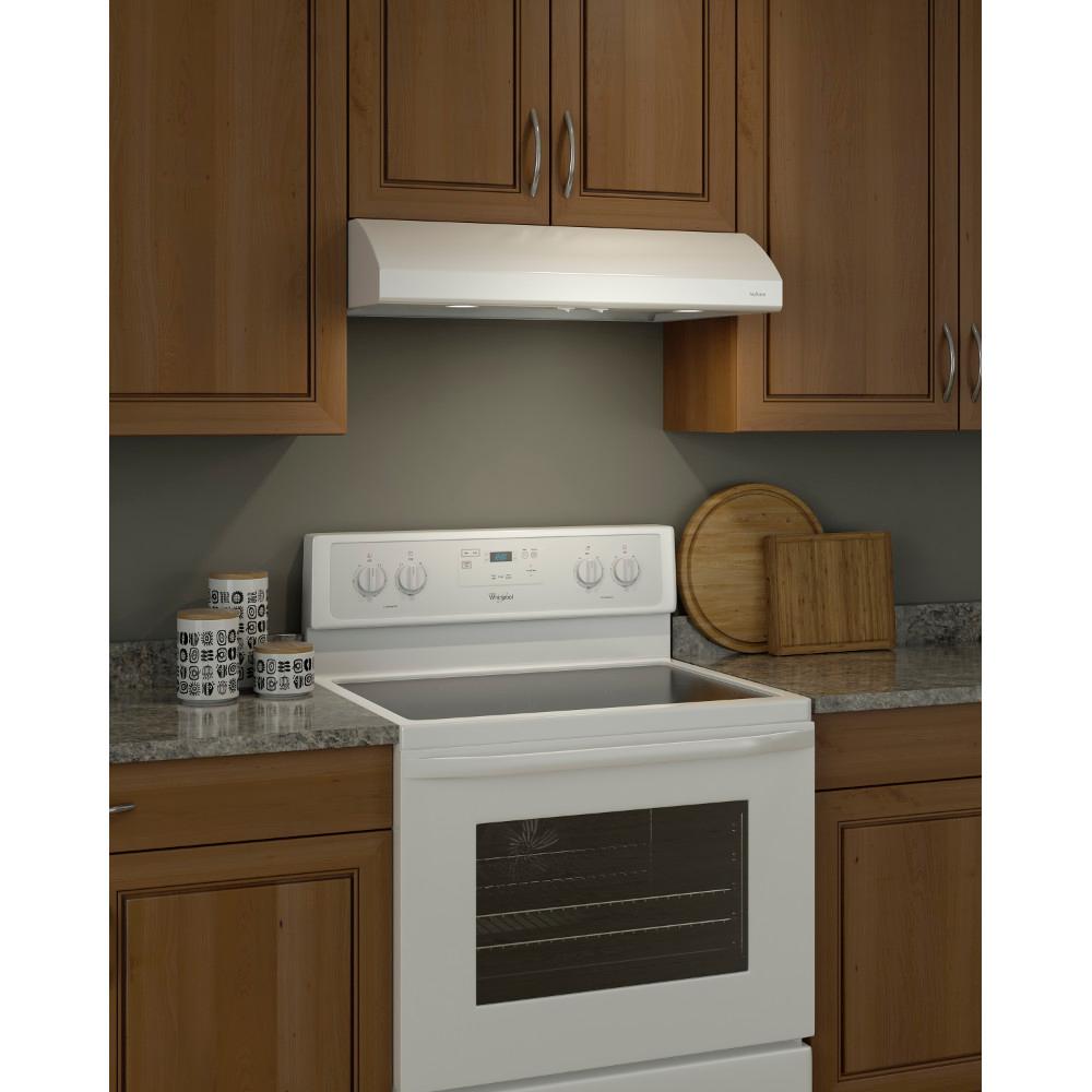 BroanNuTone 30 in. White Range Hoods Appliances The Home Depot