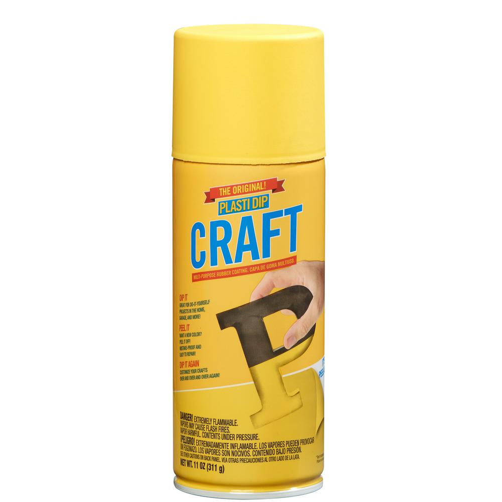 Plasti Dip 11 oz. Lemon Yellow Craft-11331-6 - The Home Depot