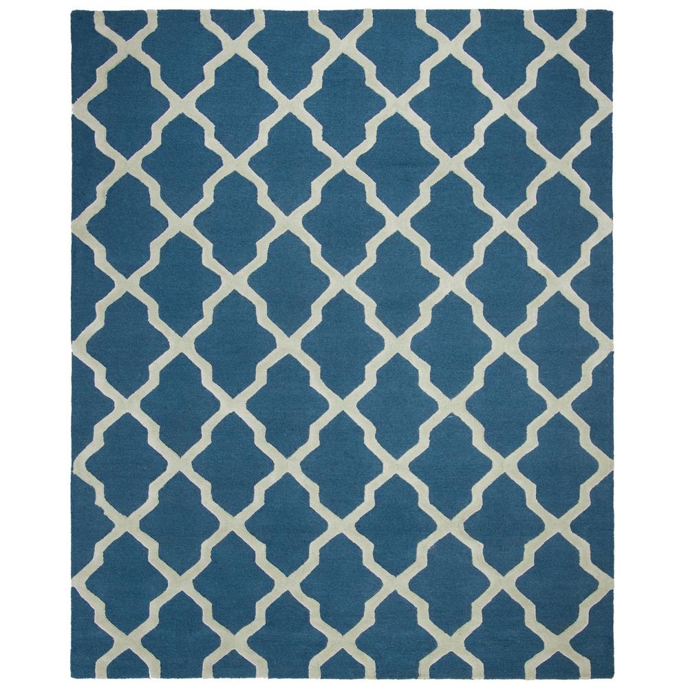 Safavieh Cambridge Navy Blue Ivory 8 Ft X 10 Area Rug