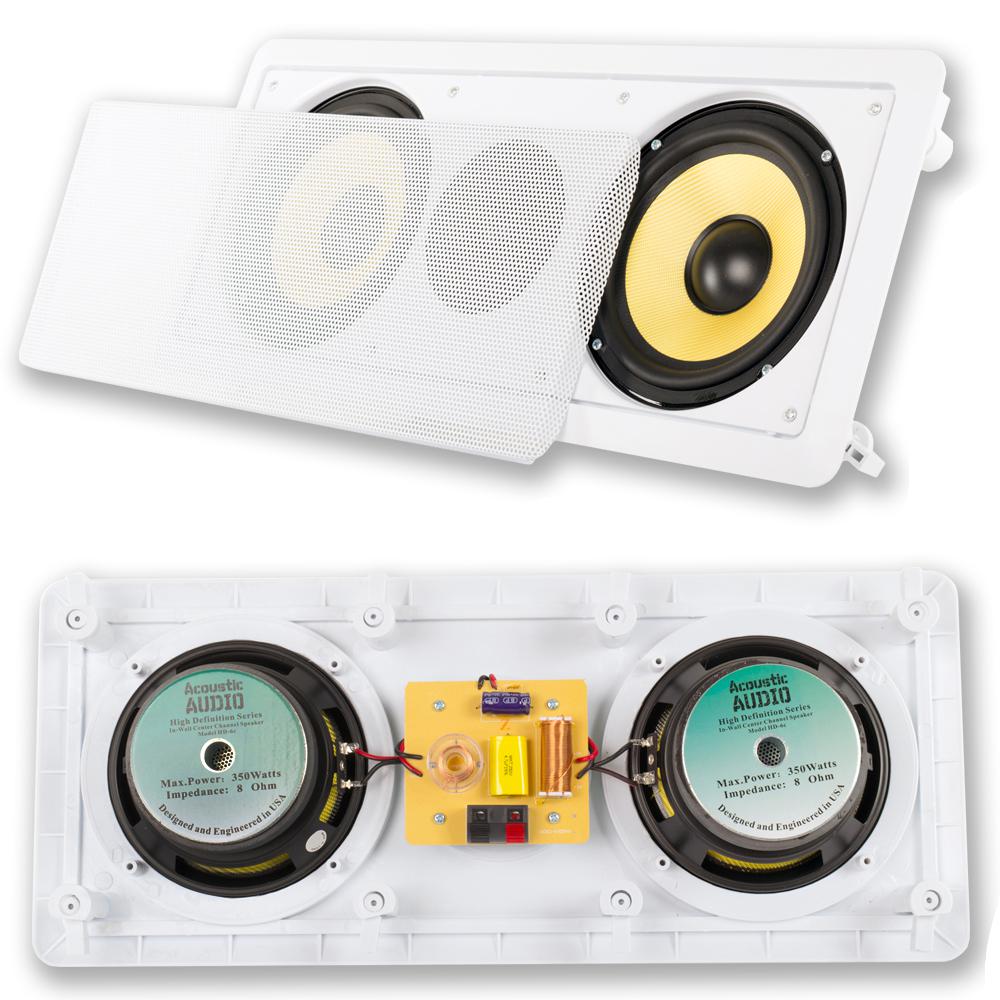 7.2 in wall speaker system