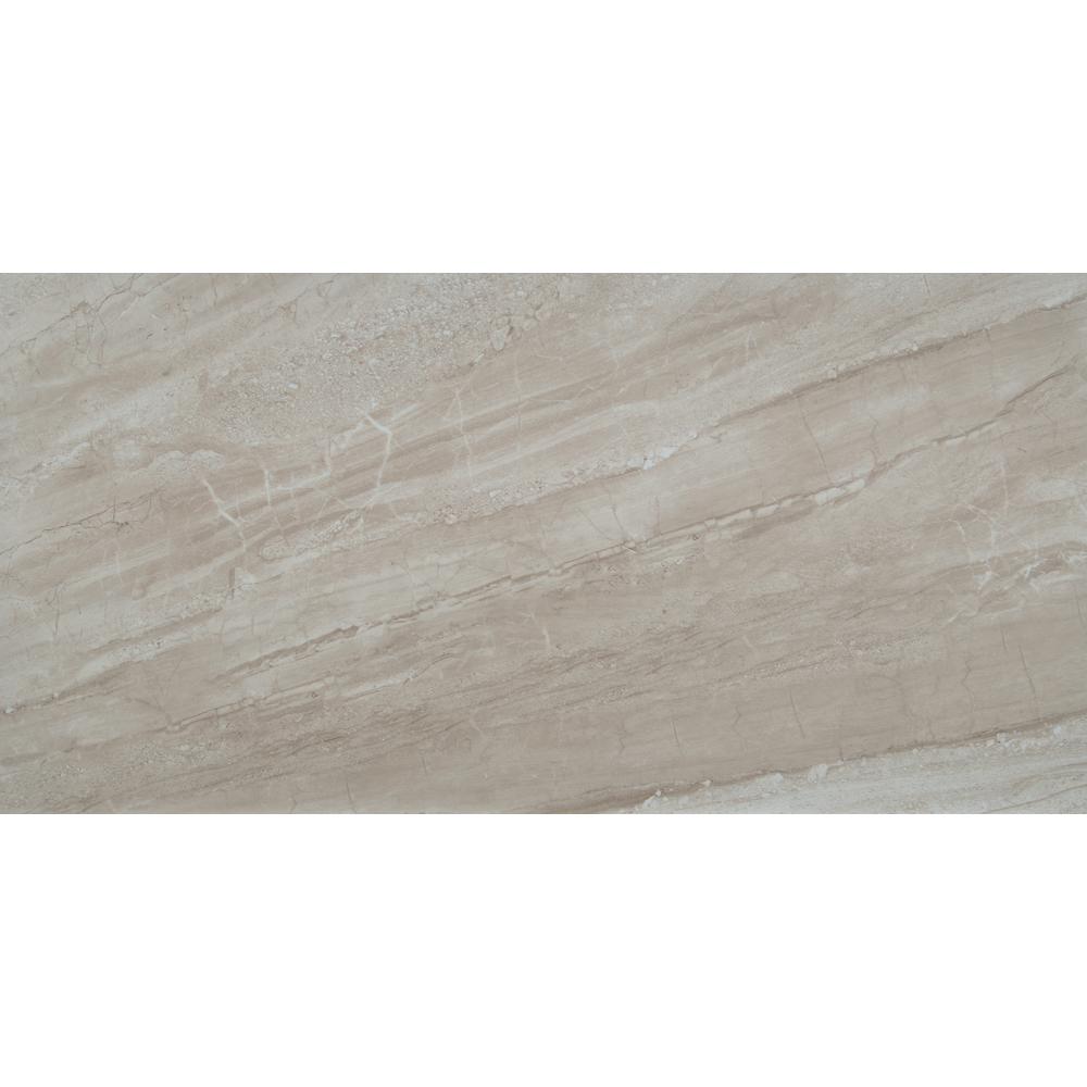 Msi Estrada Ivory 12 In X 24 Glazed Ceramic Floor And