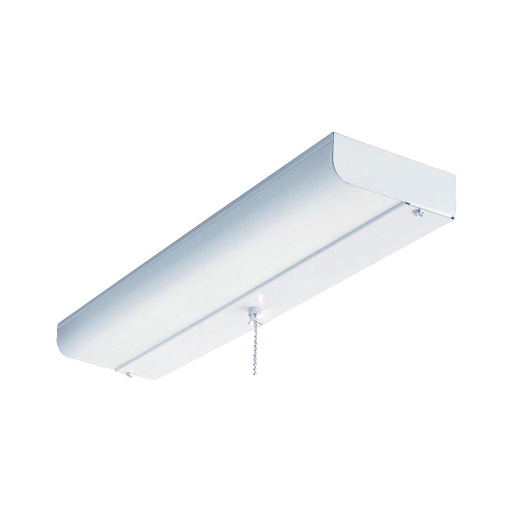 Lithonia Lighting 1 Light White Fluorescent Ceiling Closet