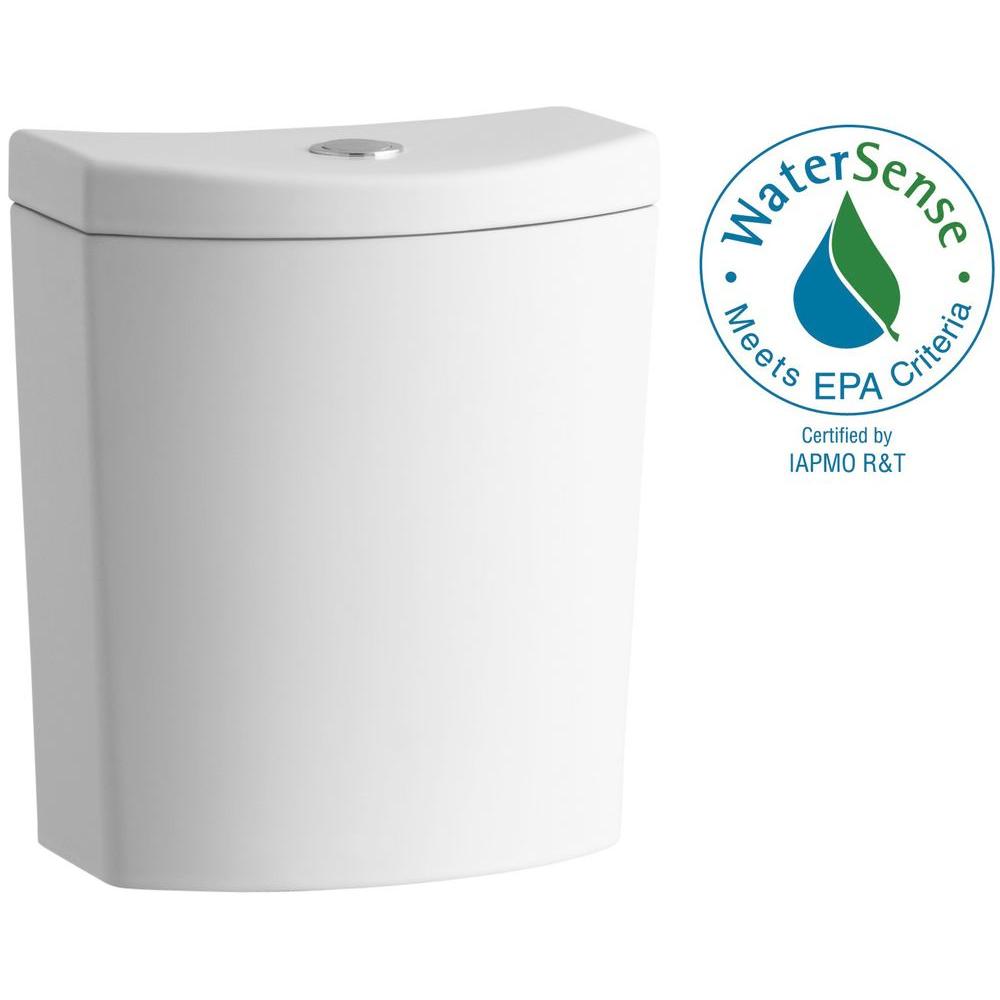 KOHLER Persuade Dual Flush Toilet Tank Only in Honed WhiteK4441HW1