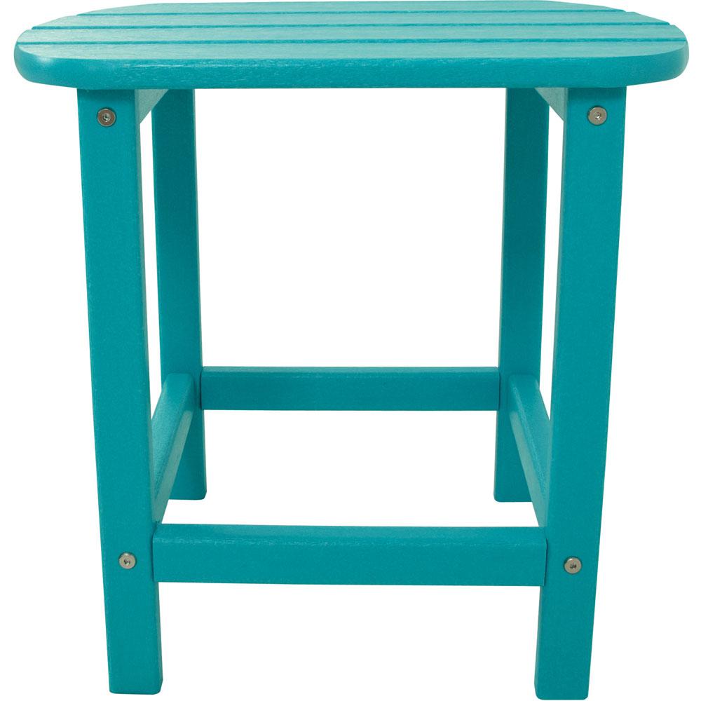 Hanover Aruba All Weather Patio Side Table Hvsbt18ar The Home Depot