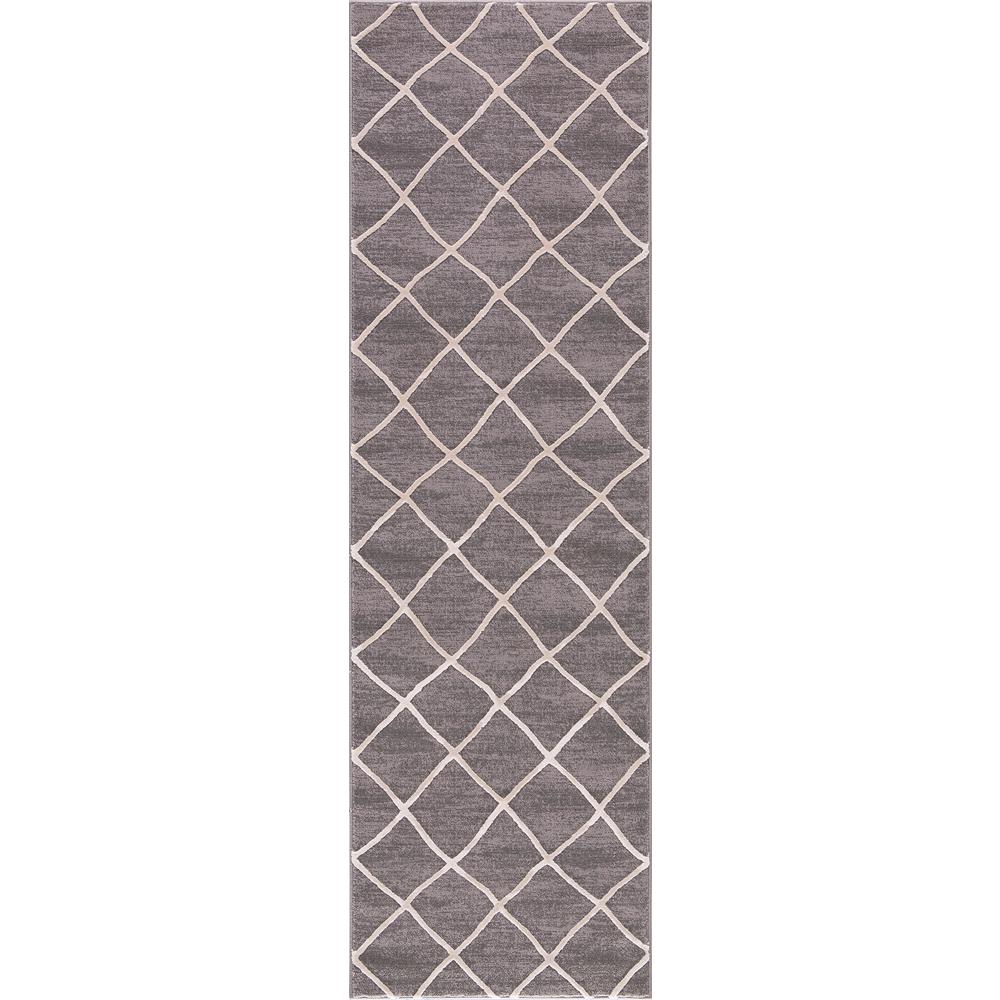 Concord Global Trading Prestige Ivory Gray 2 Ft 3 In X 7 Prestige Ivory Gray 2 Ft 3 In X 7 Runner