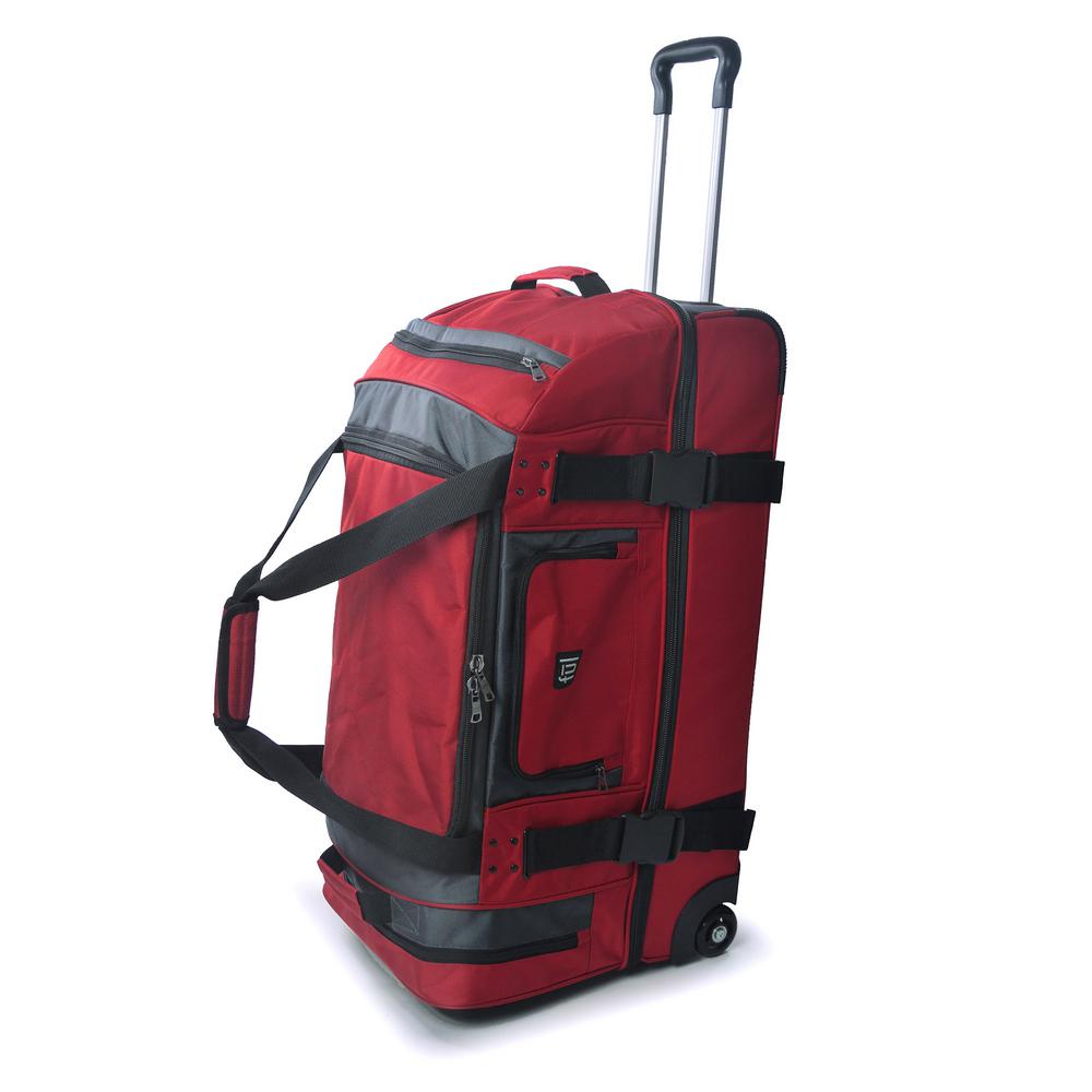 duffel bag luggage with wheels