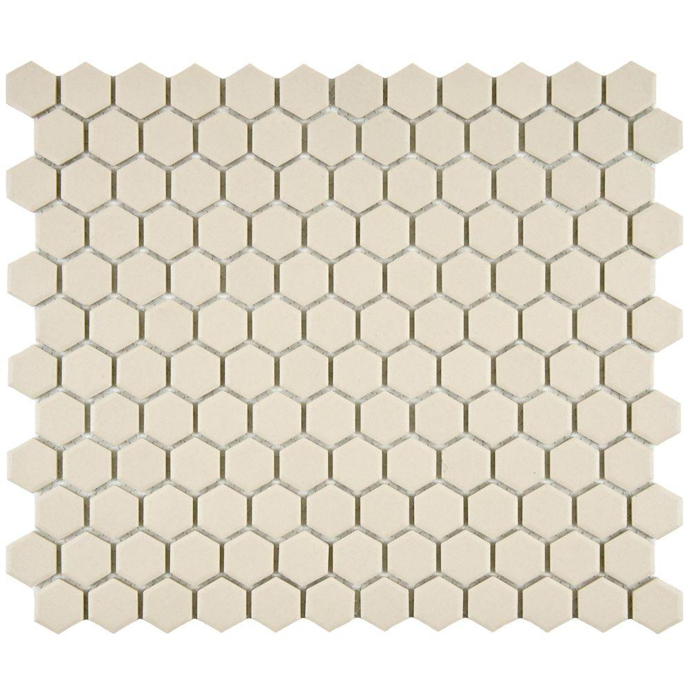 Merola Tile Heritage Hex Natural 101/4 in. x 113/4 in. x 5 mm