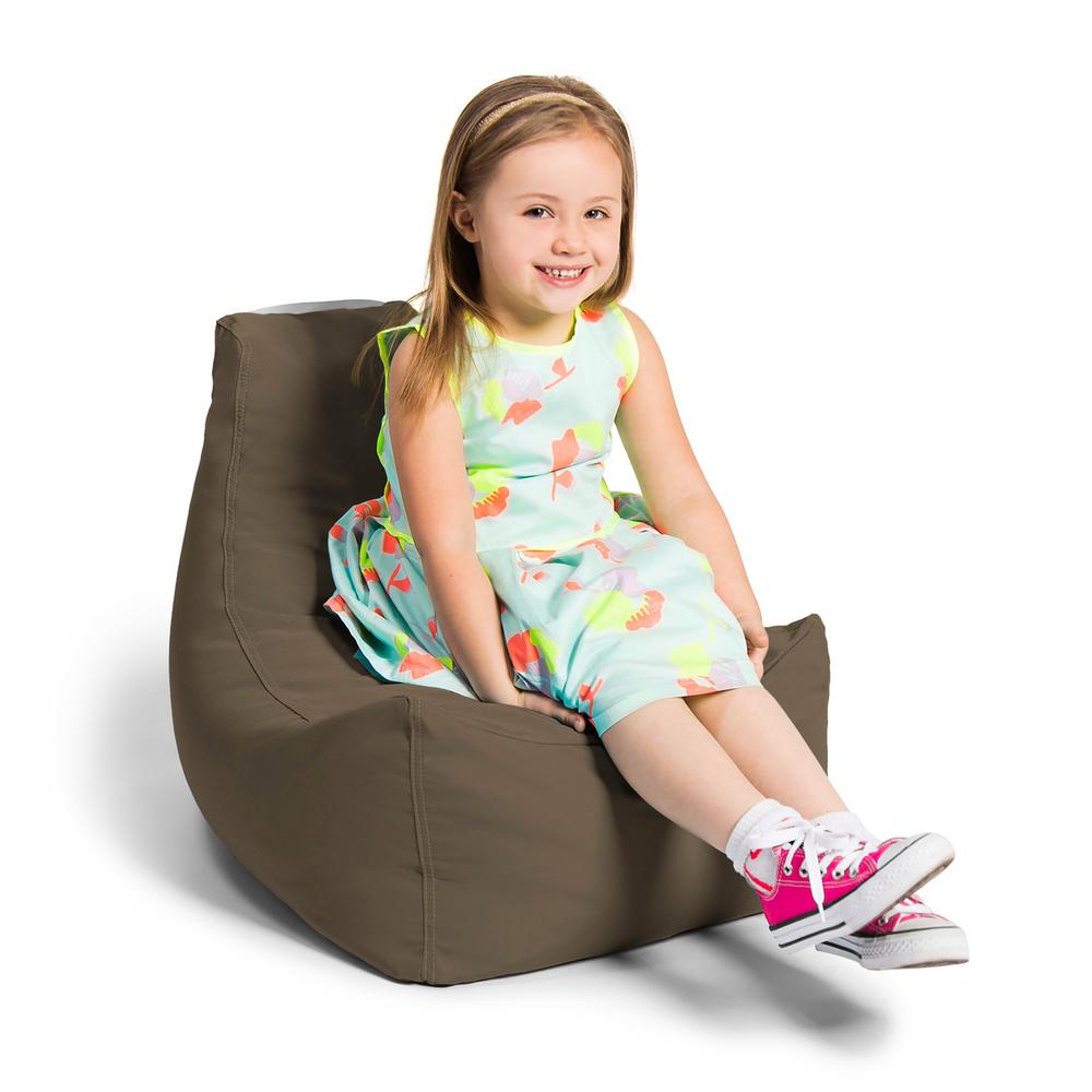 Jaxx Juniper Jr Taupe Outdoor Kids Bean Bag Lawn Chair 17547180