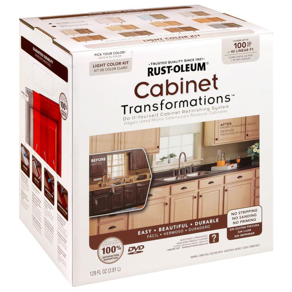 Rust-Oleum Transformations Light Color Cabinet Kit (9-Piece ...