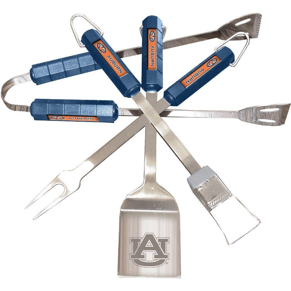 BSI Products NCAA Auburn Tigers 4Piece Grill Tool Set61045 The Home
