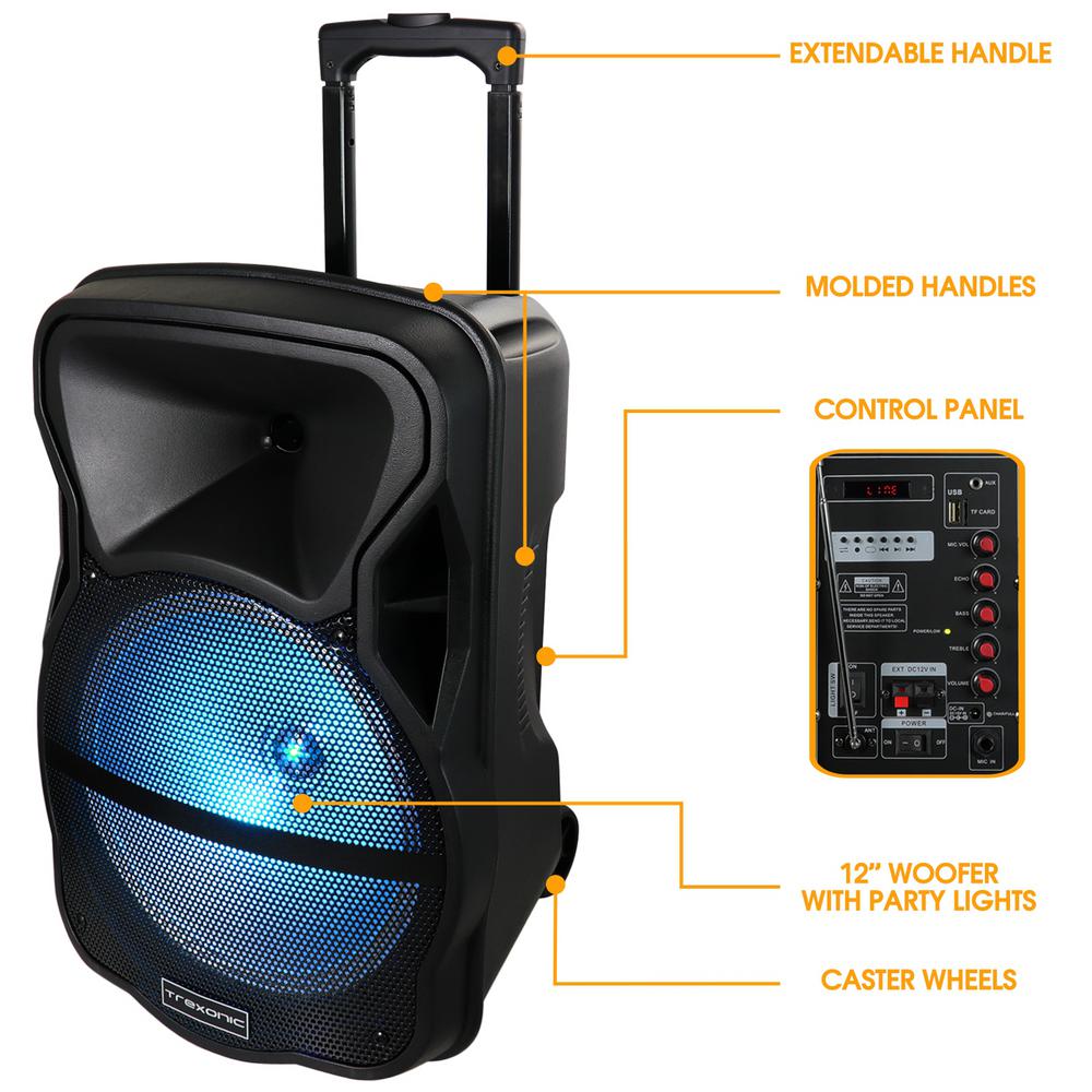 12in bluetooth speaker