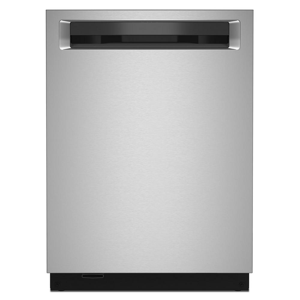 Maytag 24 In Fingerprint Resistant Stainless Steel Top Control Built In Tall Tub Dishwasher With Dual Power Filtration 47 Dba Mdb8959skz The Home Depot