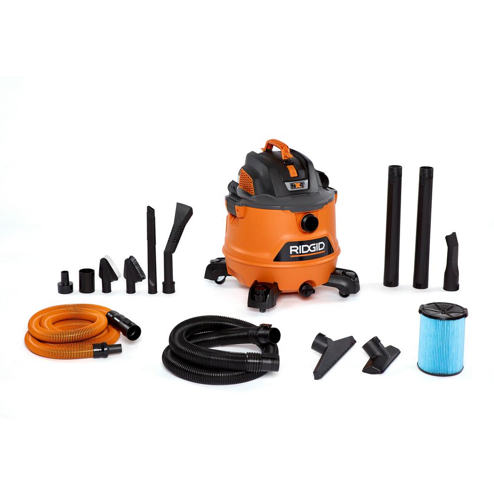 RIDGID StorNGo 5 Gal. 5.0Peak HP Wet Dry VacWD5500 The Home Depot