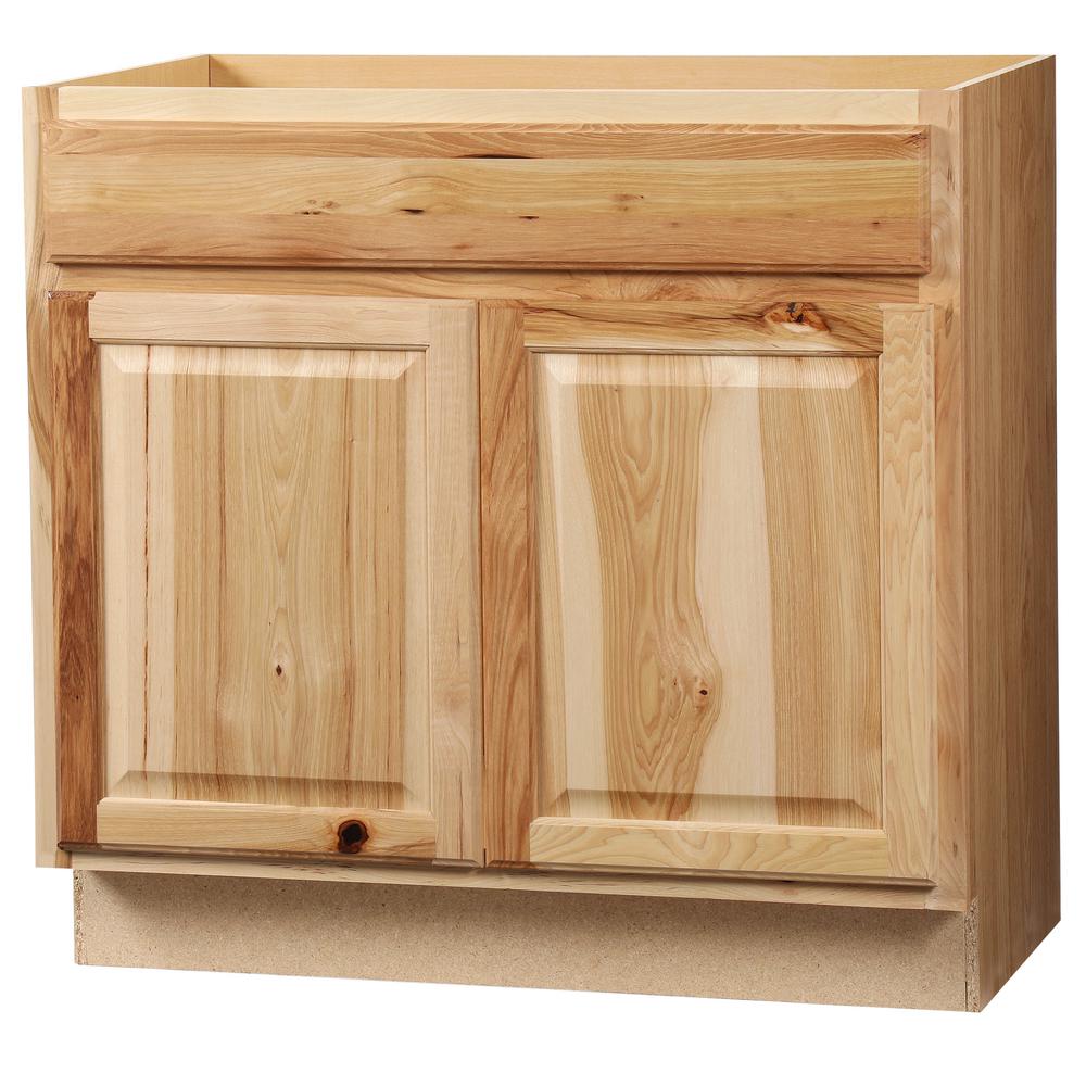 Hampton Bay Hampton Assembled 36 x 34.5 x 21 in. Bathroom ...