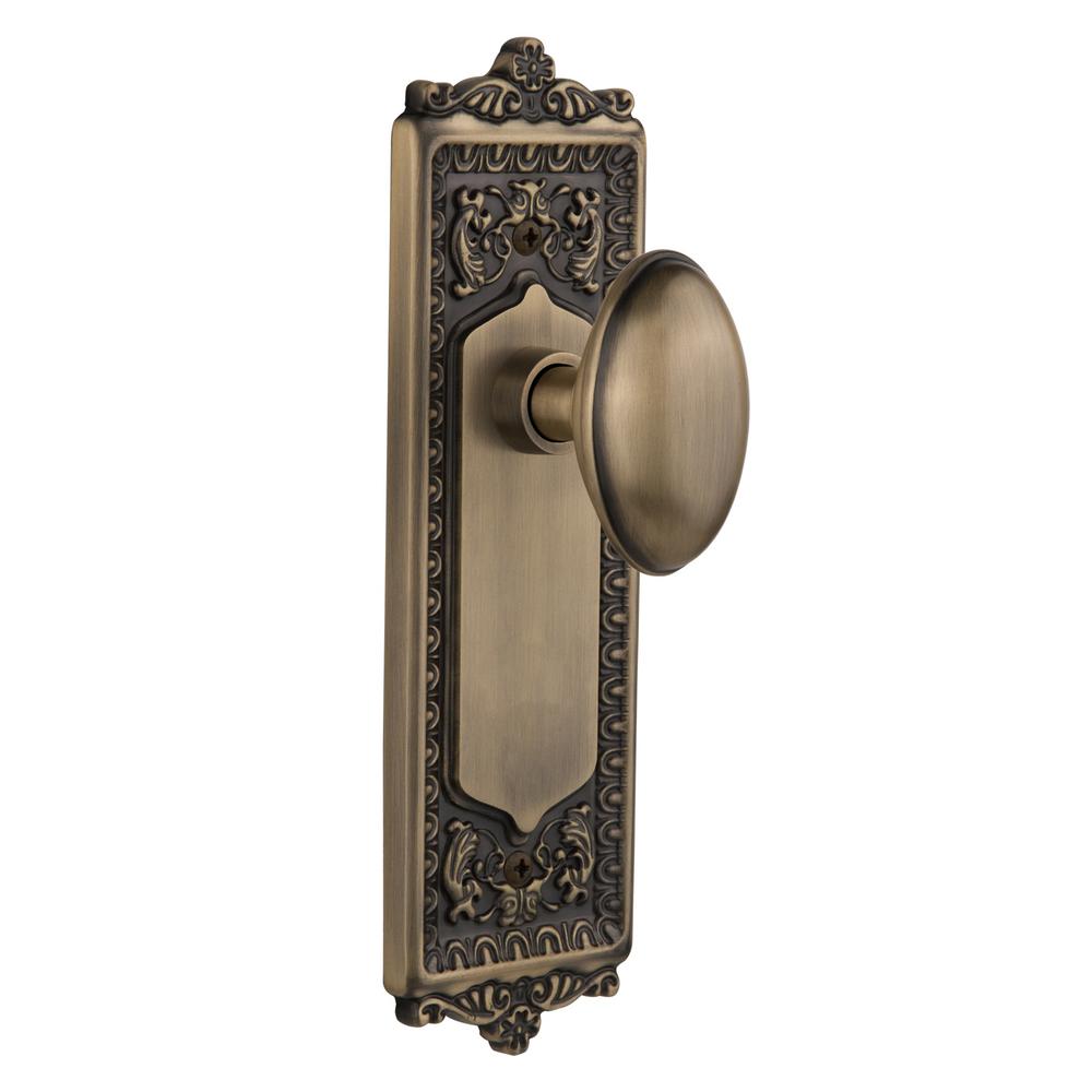 Nostalgic Warehouse Egg And Dart Plate Double Dummy Homestead Door Nostalgic Warehouse Egg And Dart Plate Double Dummy Homestead Door In Antique Br