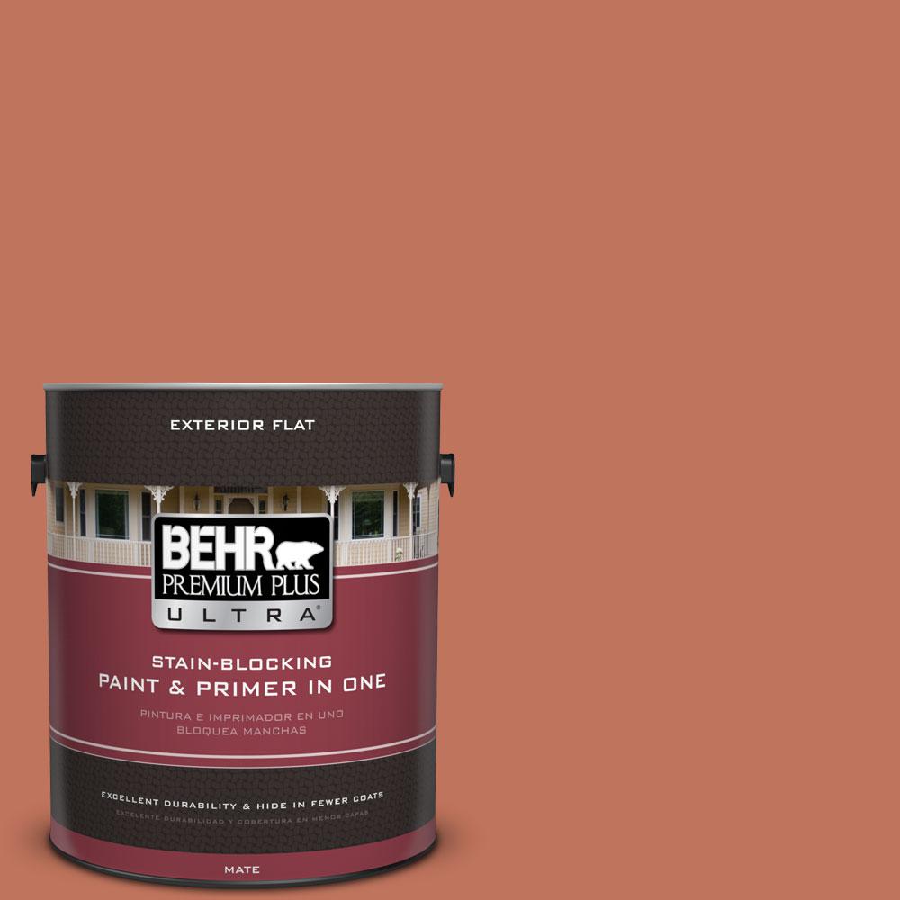 Behr Marquee 1 Gal Ppu2 12 Terra Cotta Urn Flat Exterior Paint Pmd 11 Warm Terra Cotta Flat Exterior Paint