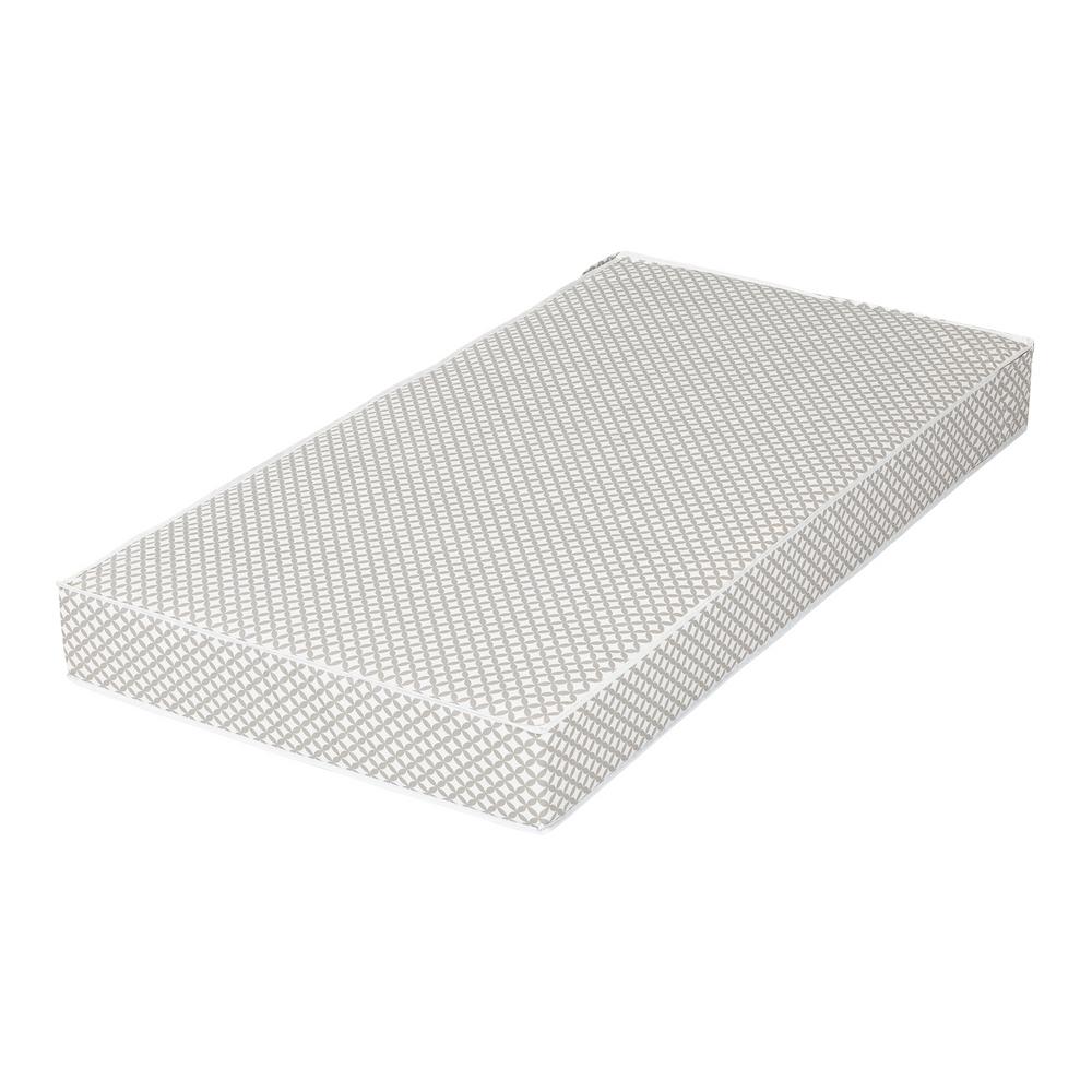 Crib Mattress Cribs Mattresses Baby Furniture The Home Depot Somea Crib 100 Vinyl Mattress