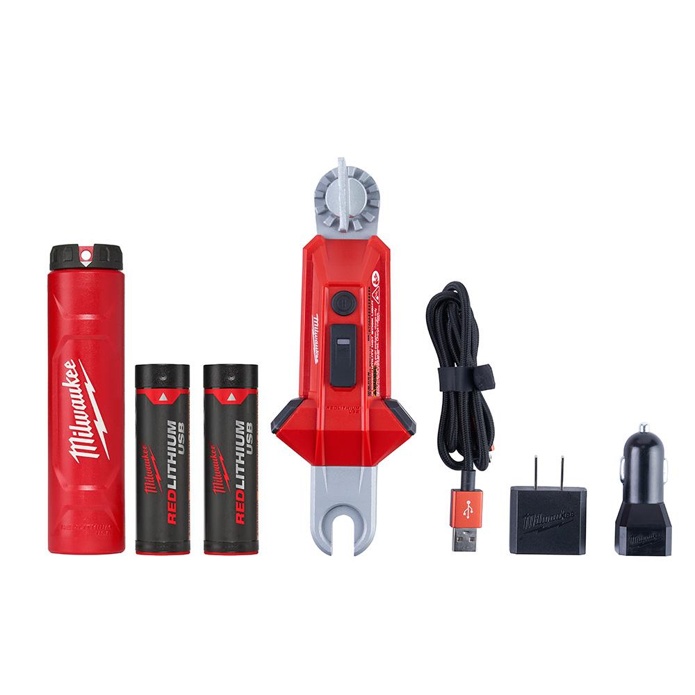 Milwaukee 350 Lumens LED Rechargeable Utility Hot Stick Flashlight2119