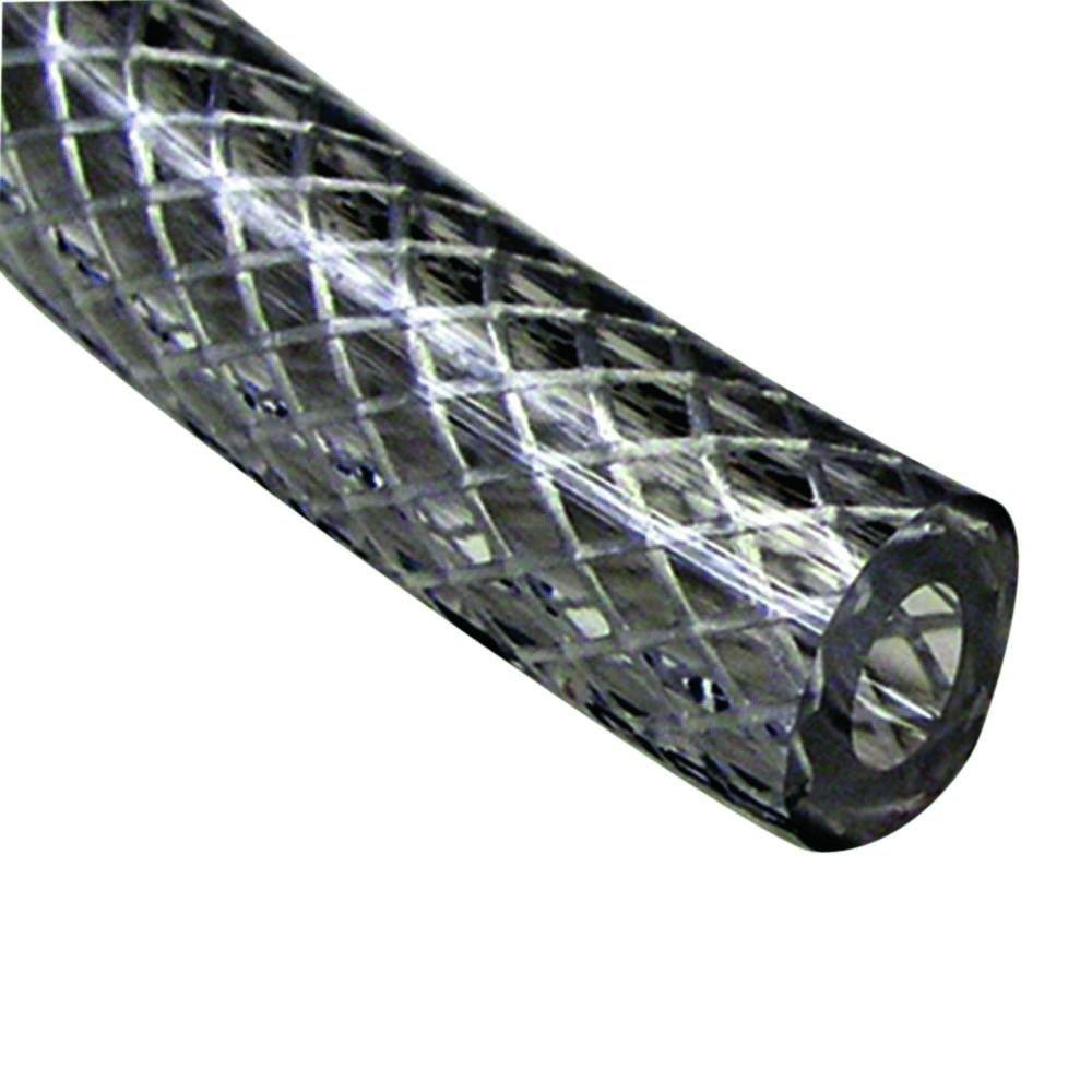 Everbilt 1/2 in. O.D. x 3/8 in. I.D. x 20 ft. PVC Clear Vinyl Tube ...