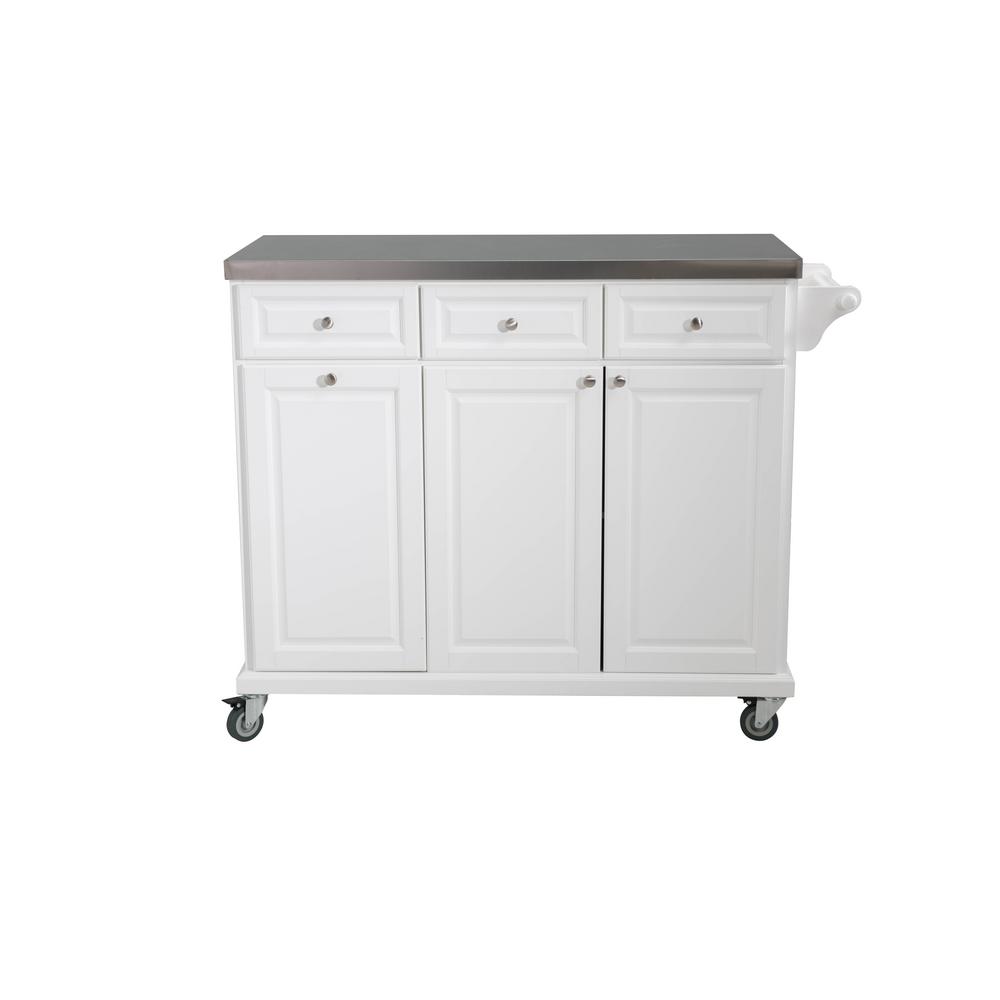 Amazon Com Dolly Madison Black Kitchen Cart By Home Styles