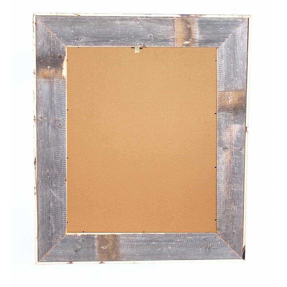 Barnwoodusa Rustic Farmhouse Artisan 24 In X 36 In Espresso Reclaimed Picture Frame 24x36 Artisan Brown The Home Depot