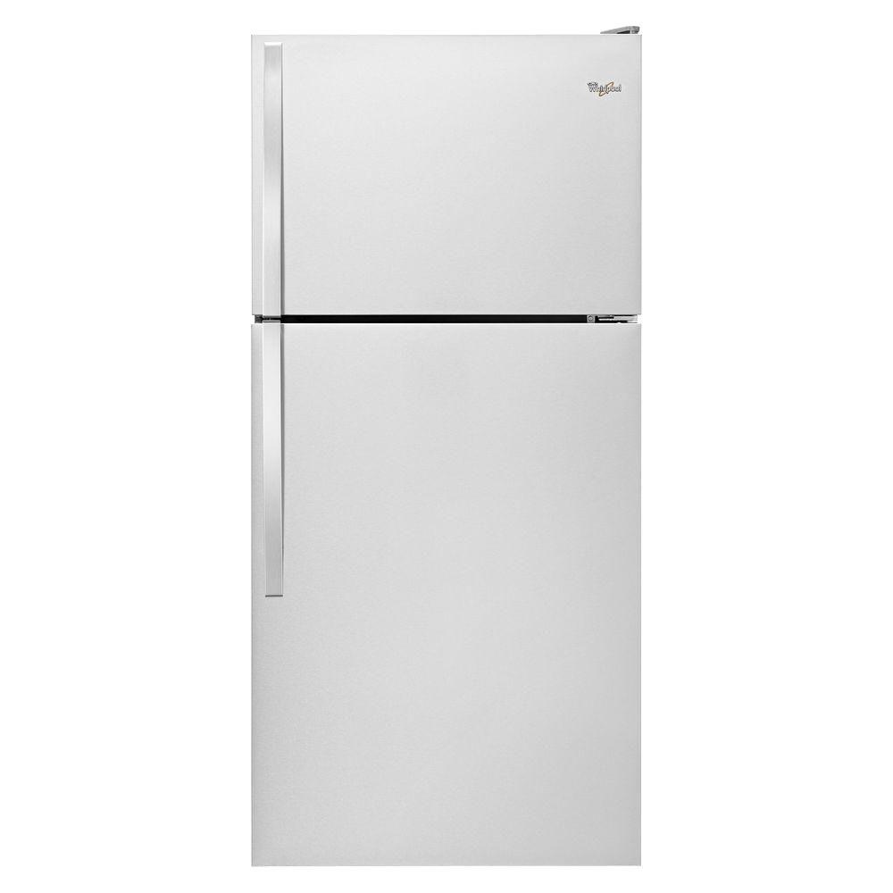 GE 19.2 cu. ft. Top Freezer Refrigerator in Stainless SteelGTS19KSNRSS