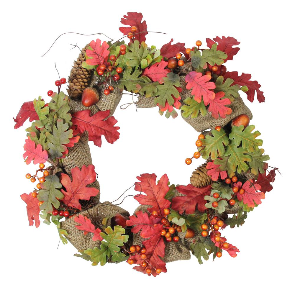 Fall Wreaths Fall Decorations The Home Depot