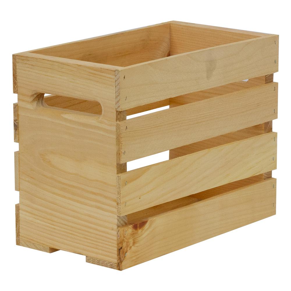 Crates & Pallet 12.625 in. x 6.875 in. x 9.625 in. Small Growler Crate