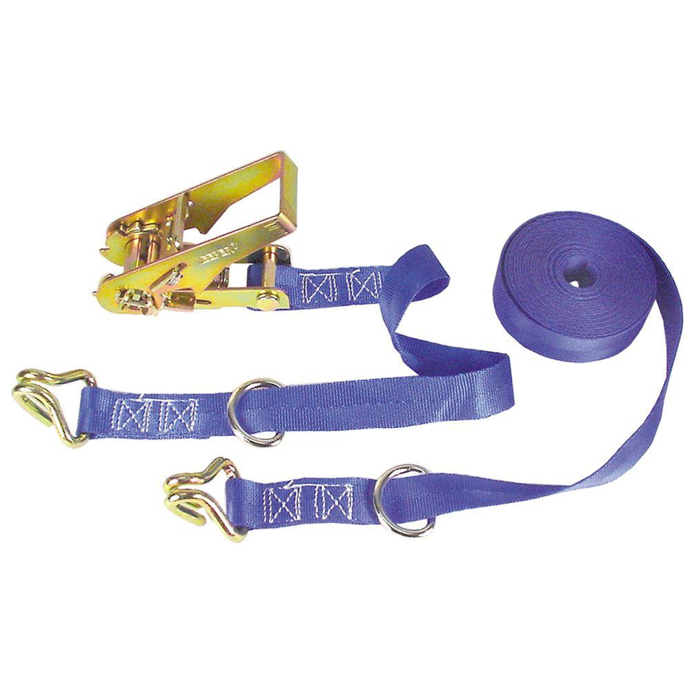 Husky 1 in. x 12 ft. Ratchet TieDown (4Pack)FH0829 The Home Depot