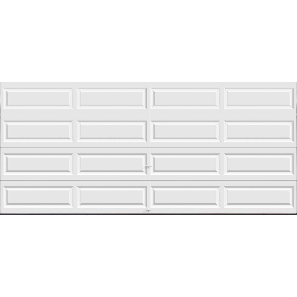 Clopay Classic Collection 16 Ft X 7 18 4 R Value Intellicore Insulated Solid White Garage Door Hdpl20 Sw Sol The Home Depot - Special Order Garage Doors Home Depot Clopay Classic Collection 16 Ft X 7 18 4 R Value Intellicore Insulated Solid White Garage Door Hdpl20 Sw Sol The Home Depot - Special Order Garage Doors Home Depot