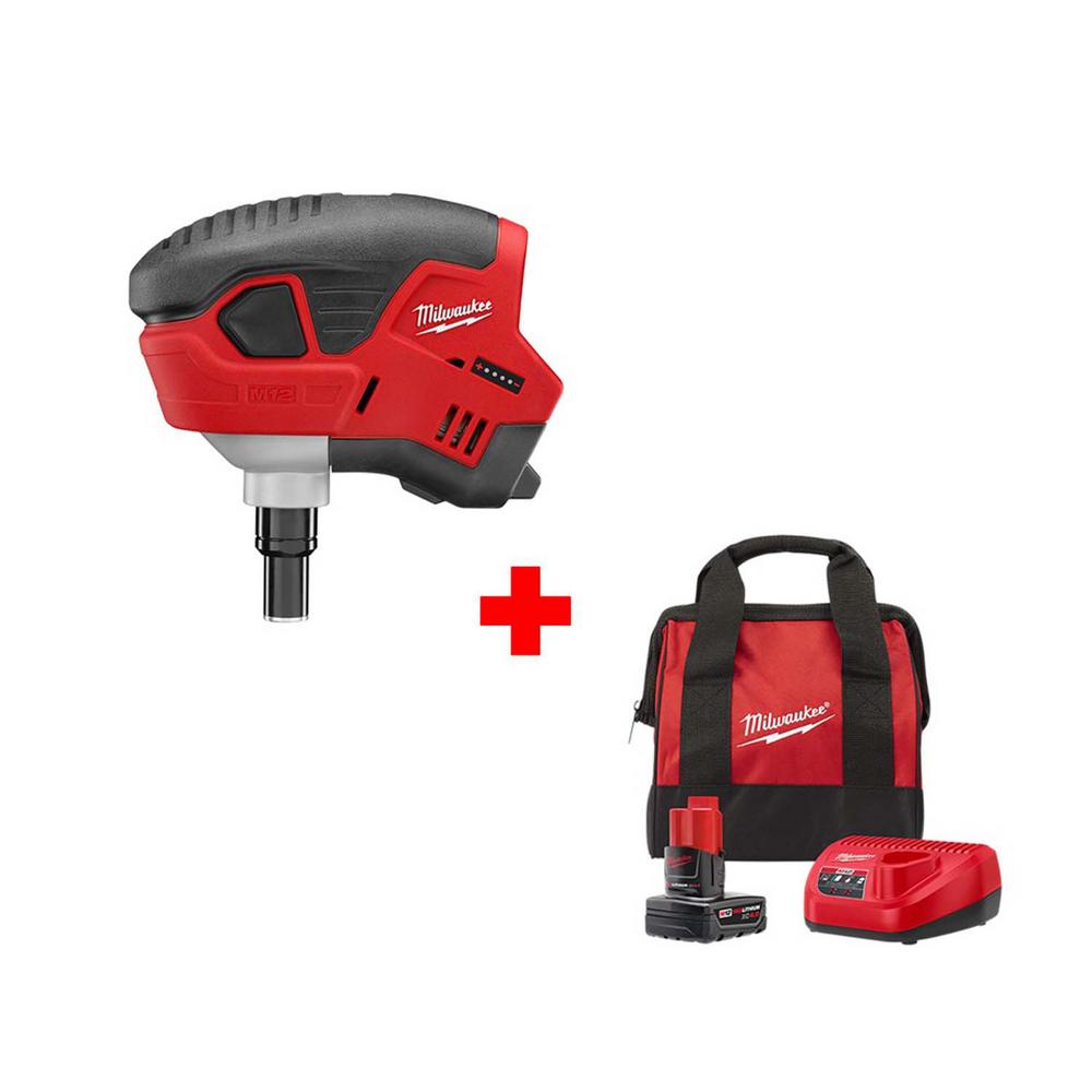 Milwaukee M12 Milwaukee Air Compressors, Tools & Accessories Tools The Home Depot